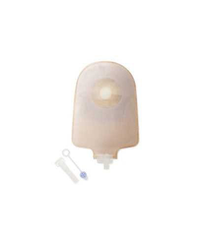 Hollister Premier 1-Piece Urostomy Pouch Convex Flextend Barrier - 5 per box, CUT TO FIT - UP TO 25MM (1"), TRANSPARENT - 23CM (9")