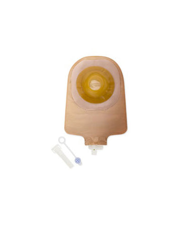 Poche d'urostomie Hollister Premier 1 pièce avec barrière convexe Flextend - 5 par boîte, 38 mm (1 1/2"), transparente - 23 cm (9")