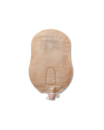 Poche d'urostomie 1 pièce convexe Hollister Premier avec barrière Flextend à conception améliorée - 5 par boîte, DÉCOUPABLE - JUSQU'À 51 MM (2"), BEIGE - 23 CM (9") - 0