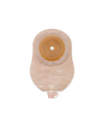 Poche d'urostomie monobloc Hollister Premier, barrière plane Flextend, conception améliorée - 10 par boîte, À DÉCOUPER - JUSQU'À 64 MM (2 1/2"), BEIGE - 23 CM (9")