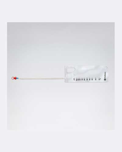 Hollister Vapro Plus No Touch Intermittent Catheter Straight Closed System 14FR 16" (40CN) Straight - 30 per Box - 0