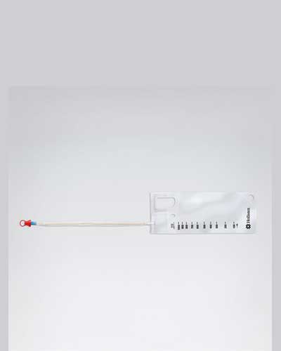 Hollister Vapro Plus No Touch F-Style Intermittent Catheter Closed System 12FR 16" (40CM) Straight - 30 per Box