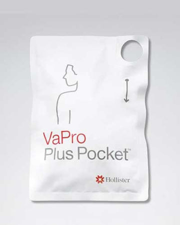 Cathéter intermittent Hollister VaPro Plus Pocket No Touch 12FR 16" (40CM) droit - 30 par boîte