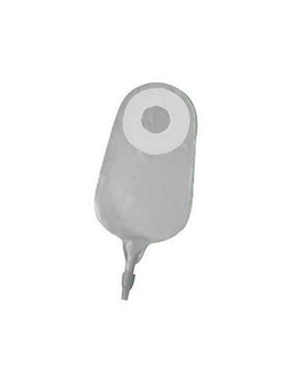 Marlen E-Z Drain Reusable Urostomy Pouch - 5 per package, CLEAR, LARGE 10" (25CM) 600ML - NO FILTER