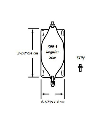 Poche à urine pour jambe Marlen Regular – 1 unité