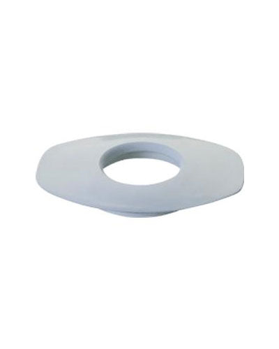 Marlen Oval All Flexible Mounting Ring Convex - 1 each, CONVEX, 1 1/16" (26MM) - GREEN NEOPRENE