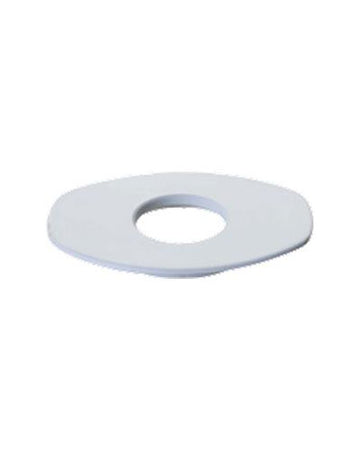 Bague de montage souple ovale Marlen plate - 1 unité, PLATE, 1 9/16" (39MM) - NÉOPRÈNE VERT