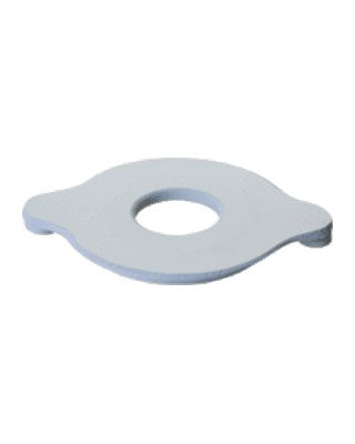 Marlen Petite All Flexible Mounting Ring Flat - 1 each, FLAT, 1 1/8" (28MM) - GREEN NEOPRENE