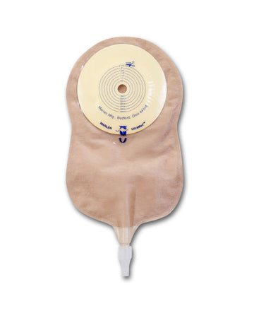 Poche d'urostomie monopièce Marlen UltraMax avec barrière AquaTack, sans filtre – 5 par boîte, TRANSPARENTE, PLATE – À DÉCOUPER – 12-55 MM (1/2"-2 1/8")