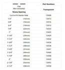 Marlen UltraMax 1-Piece Urostomy Pouch with AquaTack Barrier and No Filter - 5 per box, TRANSPARENT, SHALLOW CONVEXITY - 1 1/4" (32MM)-6