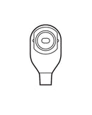 Marlen Ultra Extra 1-Piece Drainable Pouch Snap-Lok Pouch Closure with SkinShield Barrier with No Filter - 10 per box, TRANSPARENT, CONVEX - OVAL - 1 1/4"X2"X5" (32X50MM)-4