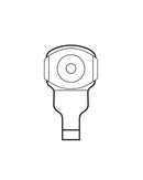 Marlen Ultra Plus 1-Piece Drainable Large Pouch with Snap-Lok Pouch Closure and SkinShield Barrier - 10 per box, FLAT - 3 1/8" (79MM)-4