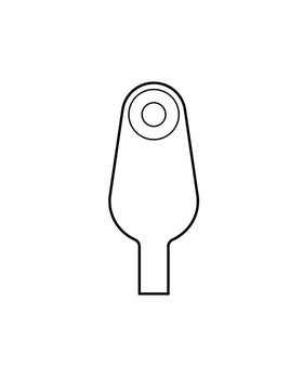 Marlen Weight Less Odour Ban Reusable Ileostomy Pouches - 5 per package, WHITE, SMALL 9" (22CM) 420ML - 0