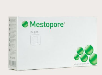 Pansement pour stomie Molnycke Mestopore 9 cm x 10 cm - (20/BOÎTE) - 0
