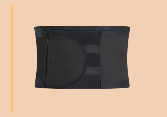 Myostomy corsinel belt hernia support garment