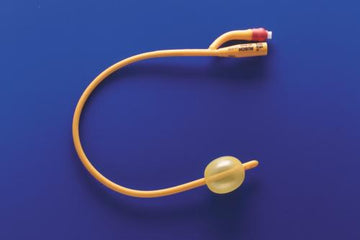 Cathéter de Foley en latex recouvert de silicone Rusch Gold 40 cm (16") 12FRx30 ml/30 cc - 10 par boîte