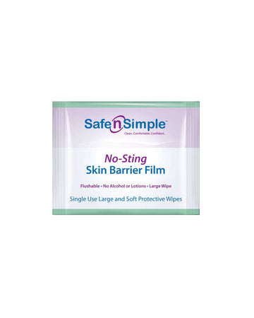 Lingettes Protectrices Cutanées Sans Picotement Safe n Simple - 25 par boîte - 0