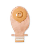 Salts Confidence Convex Supersoft 1-piece drainable pouch - 10 units per box, 13-25MM (1/2"-1"), SMALL, BEIGE WITH TRANSPARENT OVERLAP-1