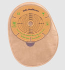 Salts Confidence Natural ADVANCE 1-Piece closed pouch with Flexifit and Aloe - 30 units per Box, 35MM (1 3/8"), STANDARD, BEIGE WITH TRANSPARENT OVERLAP-1