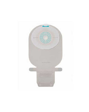 Coloplast SenSura Mio Poche vidable 1 pièce non convexe - 10 par boîte, 10-55 MM (3/8" - 2 1/8"), GRISE AVEC FENÊTRE D'INSPECTION - AVEC FILTRE - MAXI 28 cm / SANS FILTRE