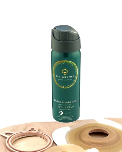 Ten-Aces Medical “Stick with Us” Medical Adhesive Spray 50ml – 1 bottle