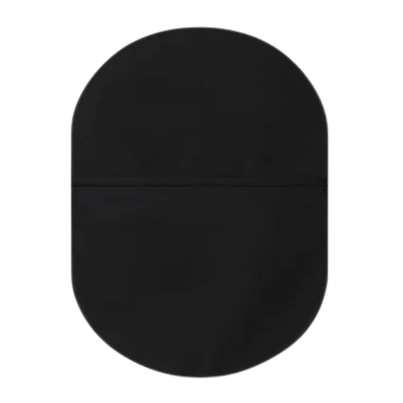 Coloplast Sensura Mio Black Click 2-Piece Closed Pouch, Midi 18cm (7"), with Inspection Window, 50mm (2") Red - 30 per Box