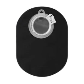 Coloplast Sensura Mio Black Click 2-Piece Closed Pouch, Maxi 22cm (8.5"), with Inspection Window, 40mm (1 9/16") Green - 30 per Box