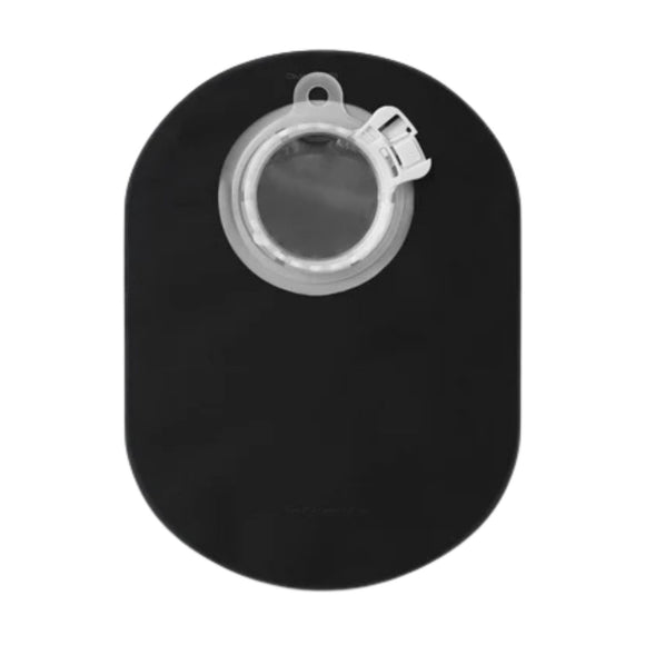 Coloplast Sensura Mio Black Click 2-Piece Closed Pouch, Maxi 22cm (8.5"), with Inspection Window, 40mm (1 9/16") Green - 30 per Box