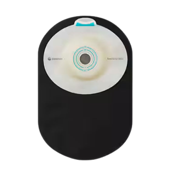 Coloplast SenSura Mio Black 1-Piece Closed Pouch, Maxi, Convex Light, Cut to Fit  25-33mm - 10 per Box