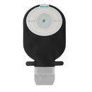 Coloplast SenSura Mio Black 1-Piece Drainable Pouch, Midi, Flat/Non-Convex, Cut to Fit 10-55mm - 10 per Box-1