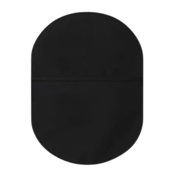 Coloplast Sensura Mio Black Flex 2-Piece Closed Pouch, Midi 18cm (7"), with Inspection Window, 35mm (1 3/8") Green - 10 per Box - 0